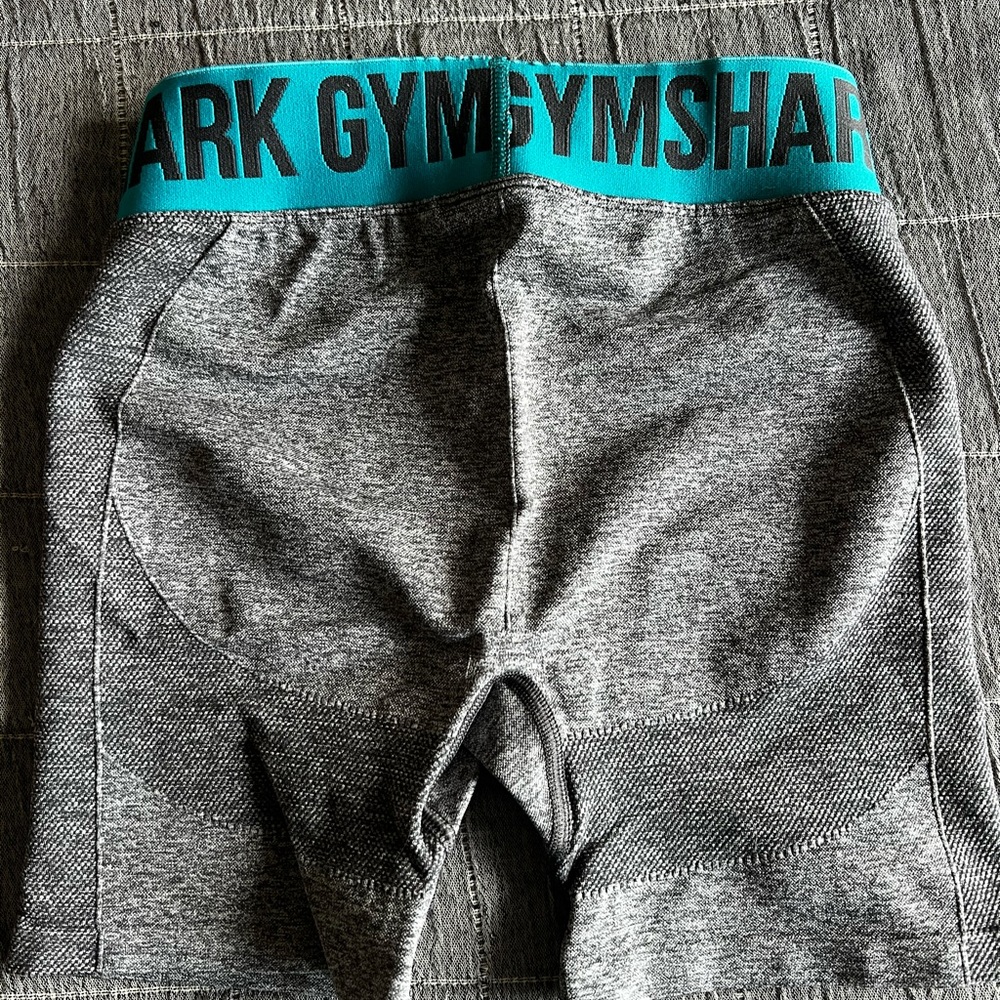 Original Flex Gymshark shorts - blue/grey marl